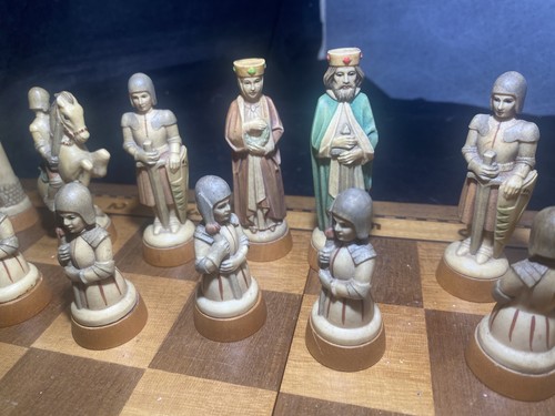 Ancien jeu échecs toriart - ancien,