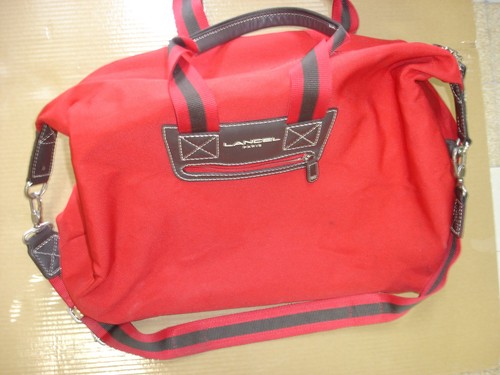 Sac rouge lancel avec - sac,