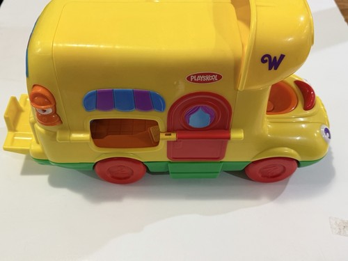 Vtg playskool weebles yellow - vtg,