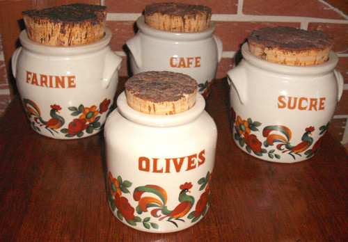 Série pots décor de - 4,