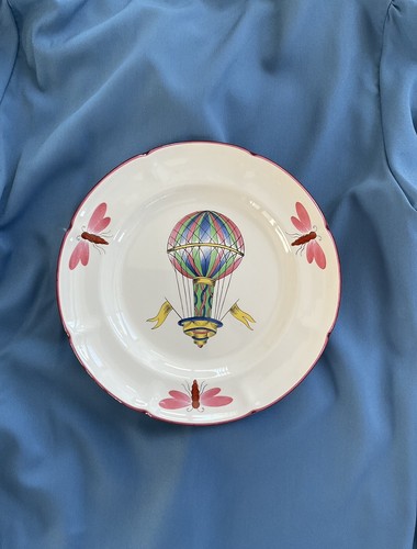 Assiette plate faïence - en,