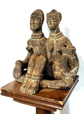 Dignitaires terre cuite Sokoto. Art africain, Art tribal, collections.