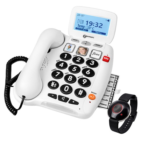 Geemarc téléphone fixe - téléphone,