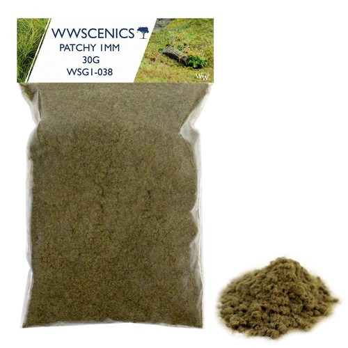 Wws 1mm herbe - statique, Éparse