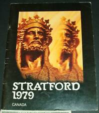 STRATFORD CANADA 1979 Program 