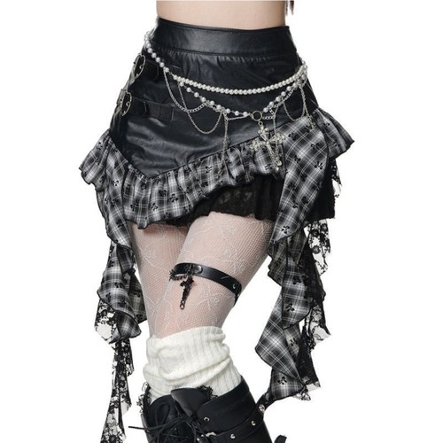 Jupe punk gothique - gothique, pour