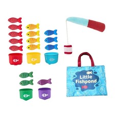 Jeu de pêche en tissu pour