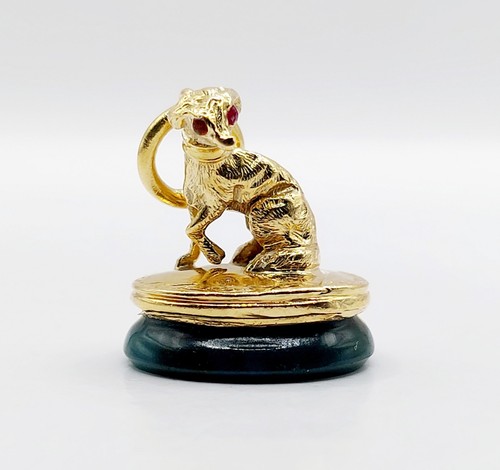 Pendentif sceau antique - or, 18k