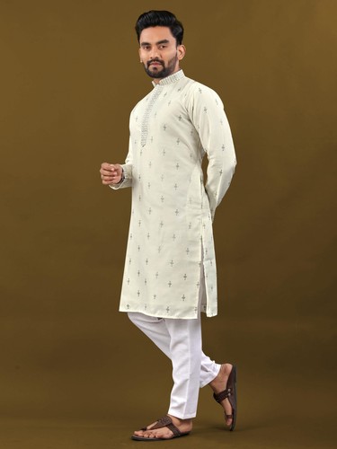 Hommes kurta ensemble - kurta,