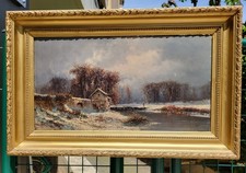 TABLEAU ANCIEN ALFRED GODCHAUX