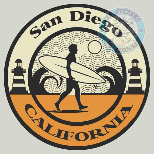 Sticker surf surfing - sticker,