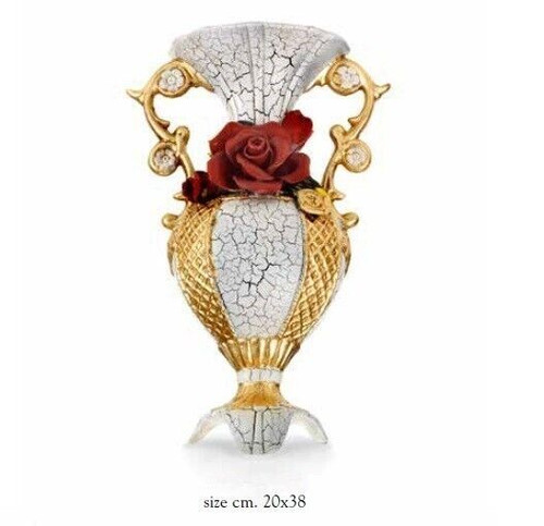 Vase porcelaine capodimonte - vase,