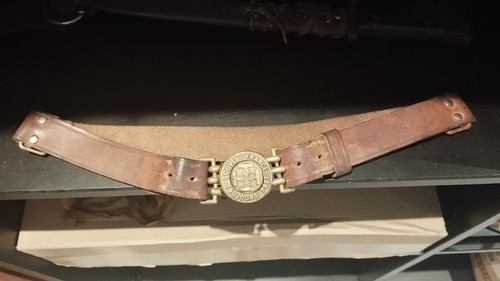 Ceinture boucle scouts - -,