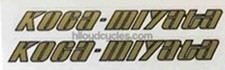 Koga Miyata Fourche Décalques