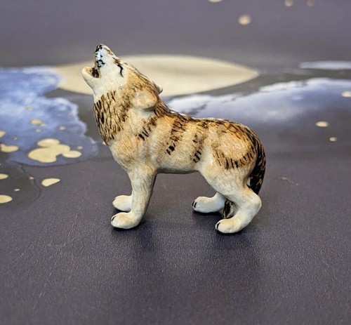 Loup hurlant minifig mini - loup,