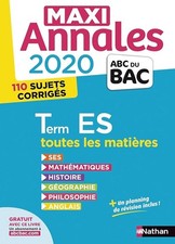 Maxi-annales ABC du Bac 2020 -
