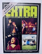 Magazine Extra n13 Décembre 1971 Johnny Hallyday Joe Cocker The Who Triangle