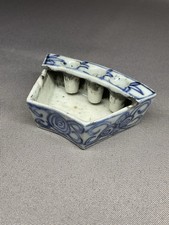 ENCRIER CHINOIS EN PORCELAINE