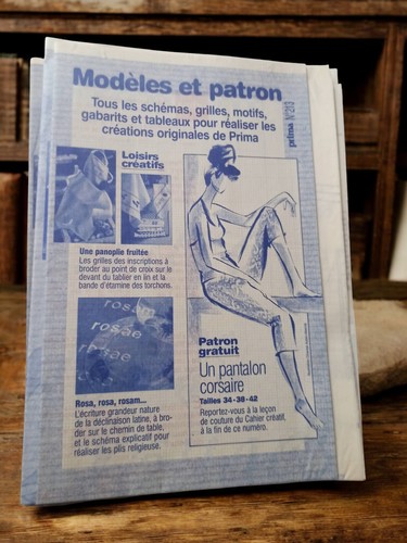 Patron couture vintage prima - patron,