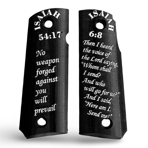 1911 pistol grips bible verse - grips,