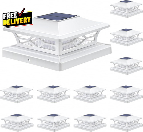 Solar post cap lights pack - post,