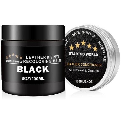 Kit réparation cuir noir - réparation,