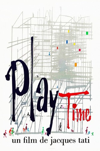 Film playtime tati riod poster - tati, riod-poster