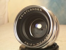 Voigtländer Septon /50 mm f 2 Objectif  pour Bessamatic / Ultramatic -