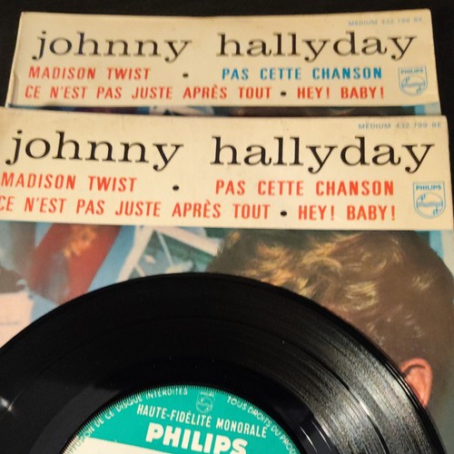Johnny hallyday vinyle 45 - ep,