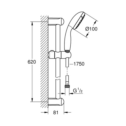 Ensemble douche jets - ensemble,