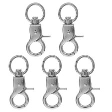  5 Pcs Serrure Pour Cage Perroquet Cadenas Boucle Verrouillage Porte