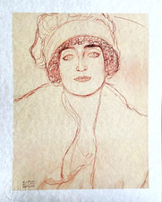 Gustav Klimt Lithographie