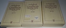 L'ANTHOLOGIE DE LA CHANSON FRANCAISE 3 COFFRETS 24 CASSETTES K7