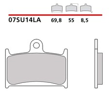 KIT DE PLAQUETTES DE FREIN