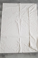 Drap housse blanc individuel 100% pur coton