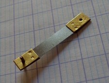 1 Ressort, lamelle de suspension de balancier pour pendule, horloge 30 mm x 5 mm