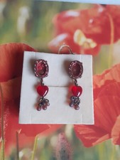 Belles boucles d'oreilles pendantes pour oreilles percées "diabolo" de Satellite