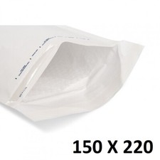 5X Enveloppe Bulles Matelassées Blanches 150x220mm 15x22cm C/3 A5 CD Bulle