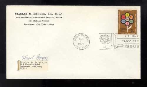 United nations new york fdc - nations,