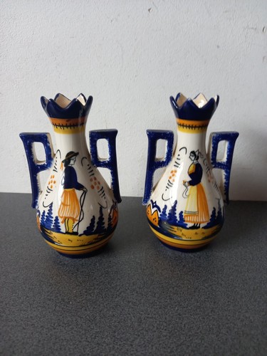 Ancienne paire petits vases - ancienne,