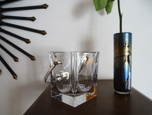 Seau glace glacons cristal - glace,