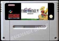 FINAL FANTASY V Anglais UK Pal SNES Super Nintendo Chrono Trigger Earth Bound