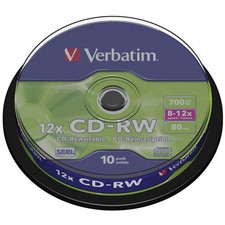 CD-RW vierge 700 Mo Verbatim