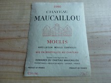 étiquette vin Chateau