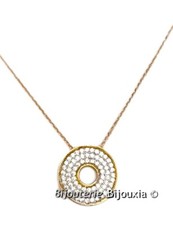 COLLIER Pendentif Cercle