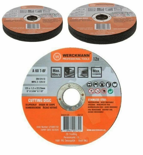 Lot disques tronçonner - 24,