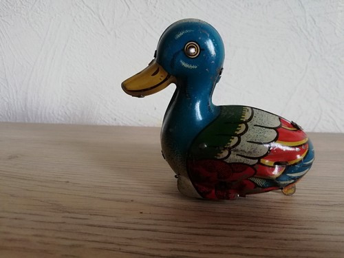 Ancien petit canard metal - ancien,