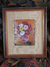 rare ancienne plaque cuivre