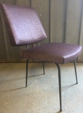 Chaise Fauteuil Vintage Design 1950 Pierre Guariche A Identifier