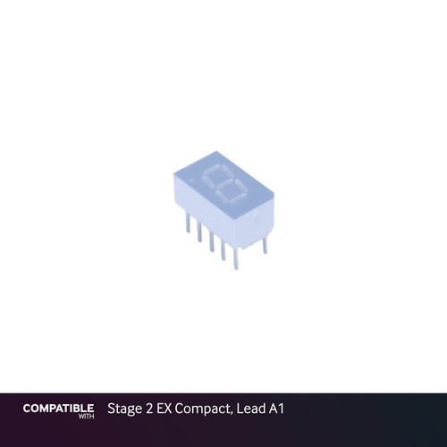 Nord seven segment - segment, led